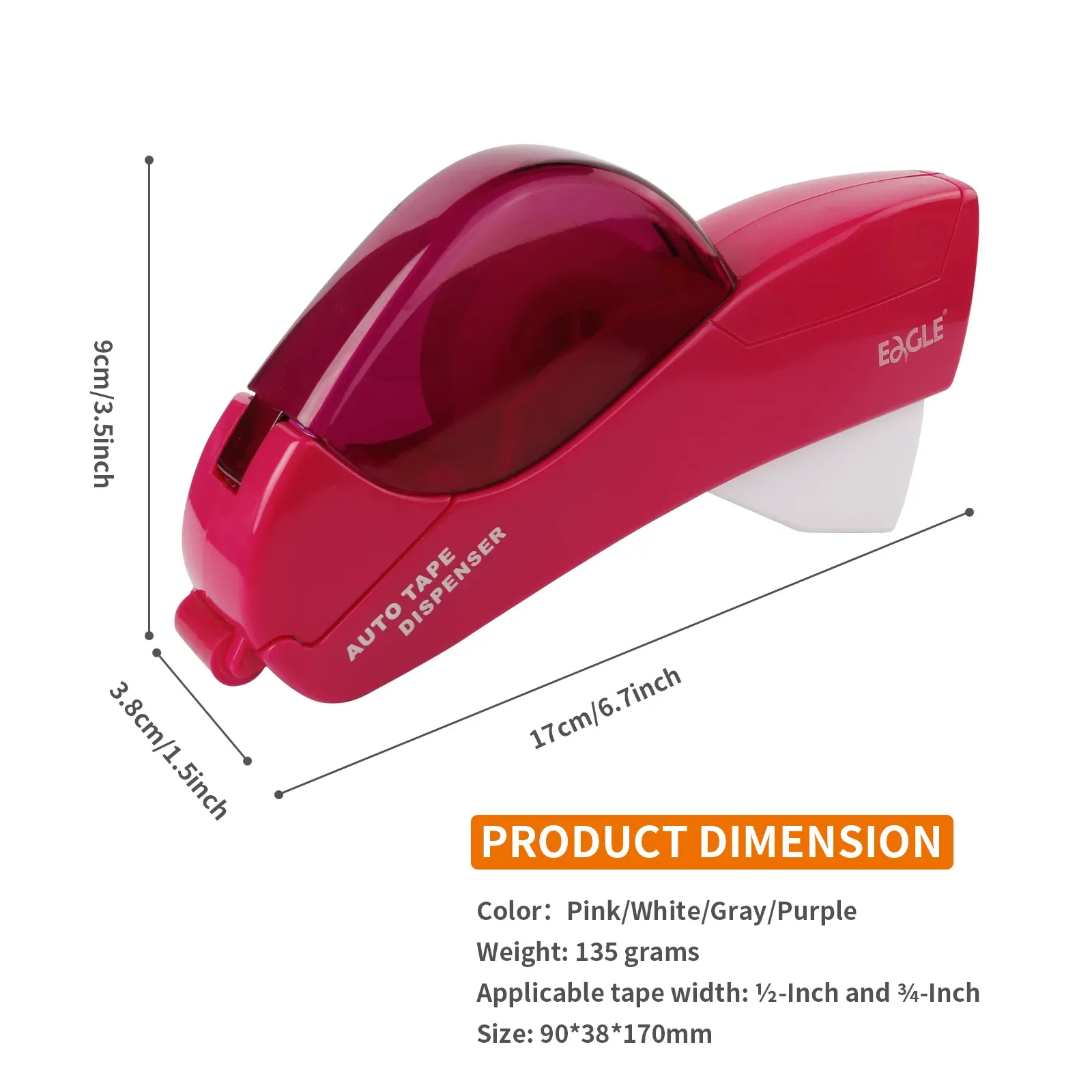 Tape dispenser preview