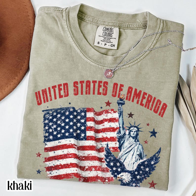 Comfort Colors United States of America 250th Anniversary Shirt Patriotic Vintage Flag 4th of July Tee 250 Years of Independence T-Shirt