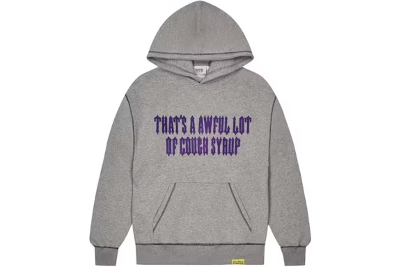Trapstar x Cough Syrup Hoodie grey