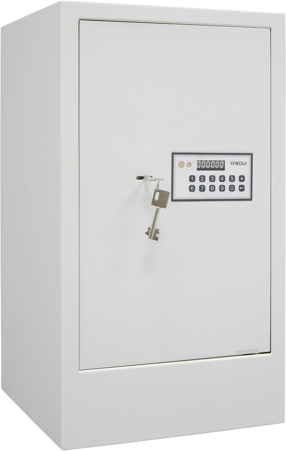 ARREGUI Magna coffre fort 71 L - Coffre sécurité acier avec code clé double verrouillage et socle pour maison bureau-Lamiahaven