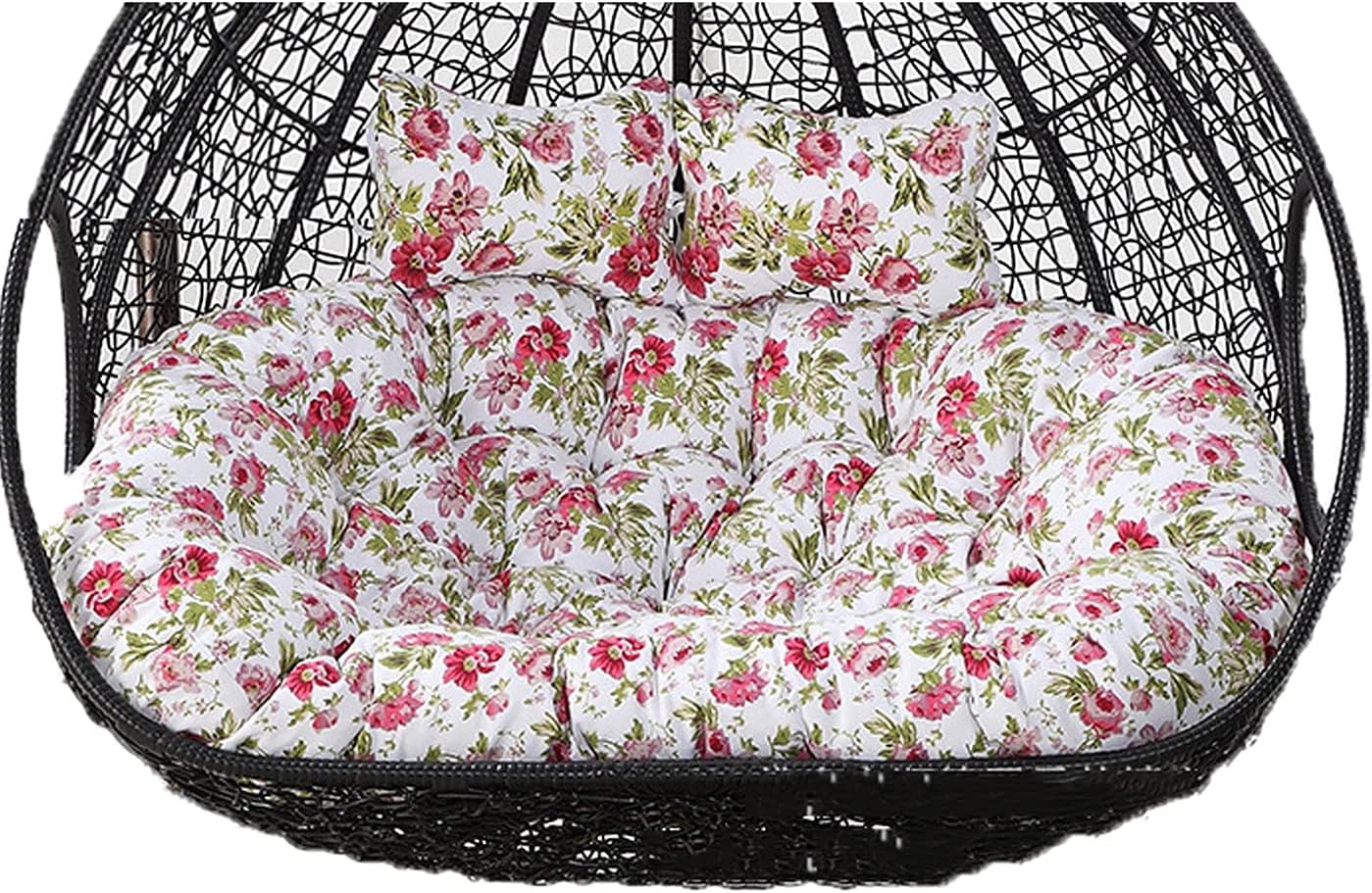 Coussin Fleur E pour hamac suspendu - rechange imperméable lavable - balancelle deux places-Lamiahaven