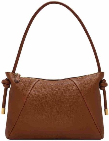 Fossil Willa sac bandoulière femme en cuir - sac zippé élégant - accessoire quotidien compact-Lamiahaven