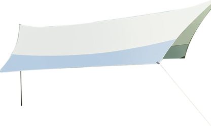 Shelter plage Vgvgaj grande couverture - auvent camping avec protection UV - sunshade lourd pour randonnée-Lamiahaven