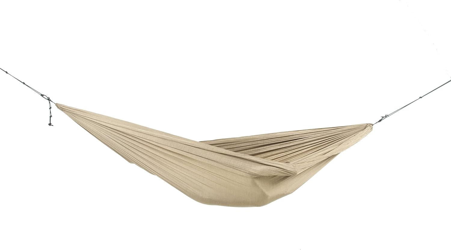 Hamac maison en nylon 420 x 300 cm - beige naturel - hamac large pour jardin terrasse et détente-Lamiahaven