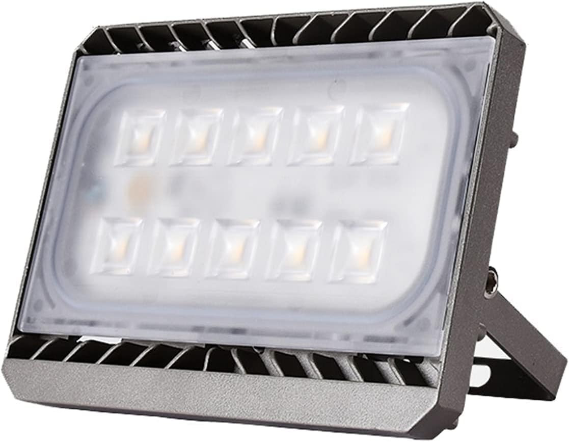 Projecteur LED extérieur 70 W - blanc chaud - IP65 - 240 V - applique murale jardin entrepôt parking-Lamiahaven