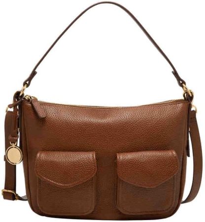Sac bandoulière Fossil Jolie femme - fermeture éclair - format quotidien pratique-Lamiahaven