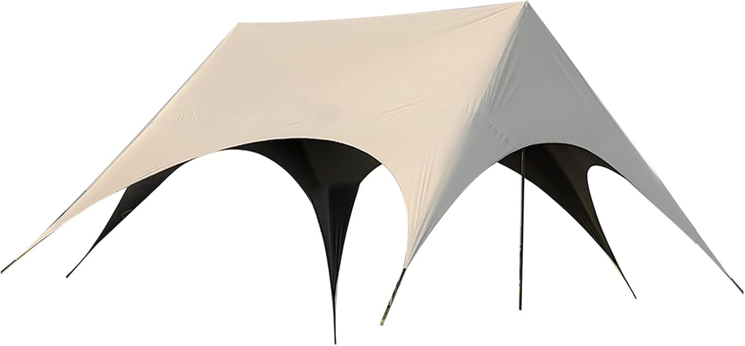 Tente camping rapide multicolore - abri pliable résistant au vent - protection solaire pour jardin plage piscine mariage-Lamiahaven