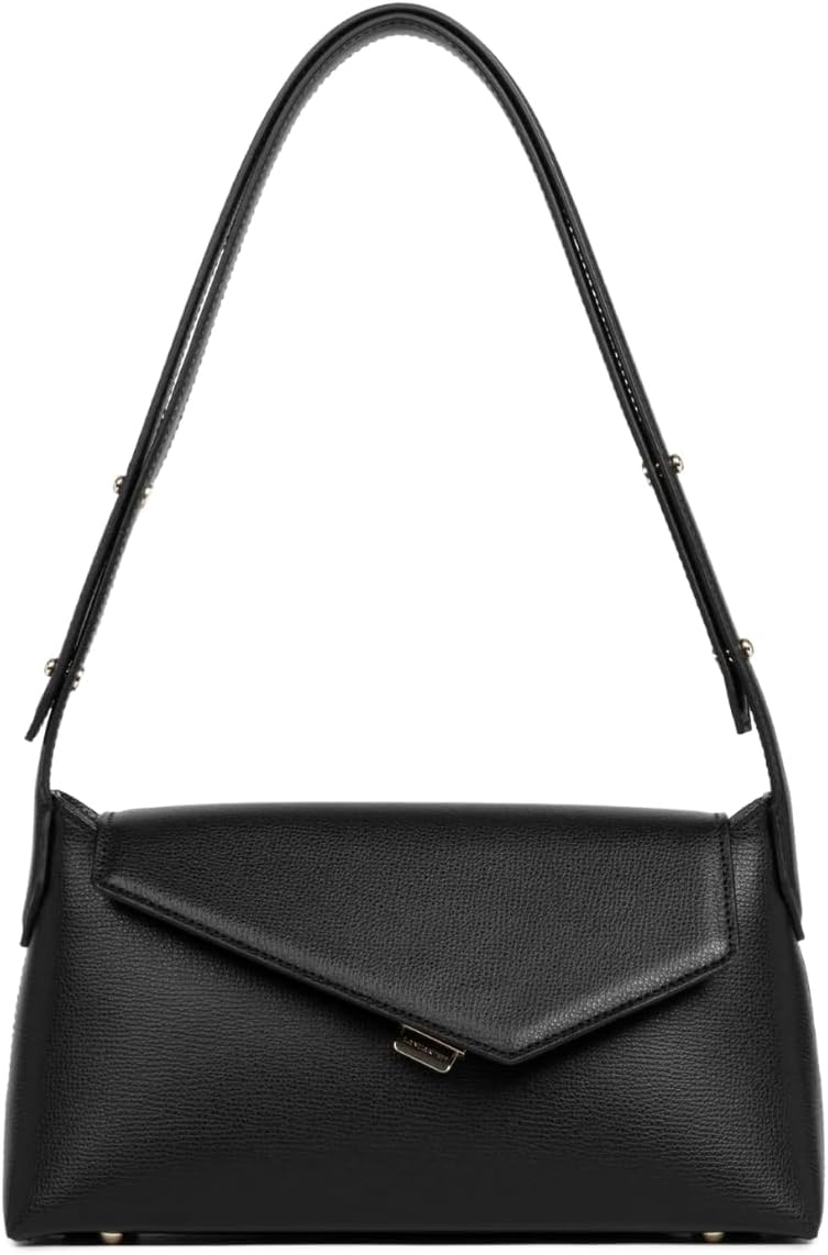 LANCASTER Zoé sac à main femme - sac avec rabat et fermeture - modèle élégant pour quotidien-Lamiahaven