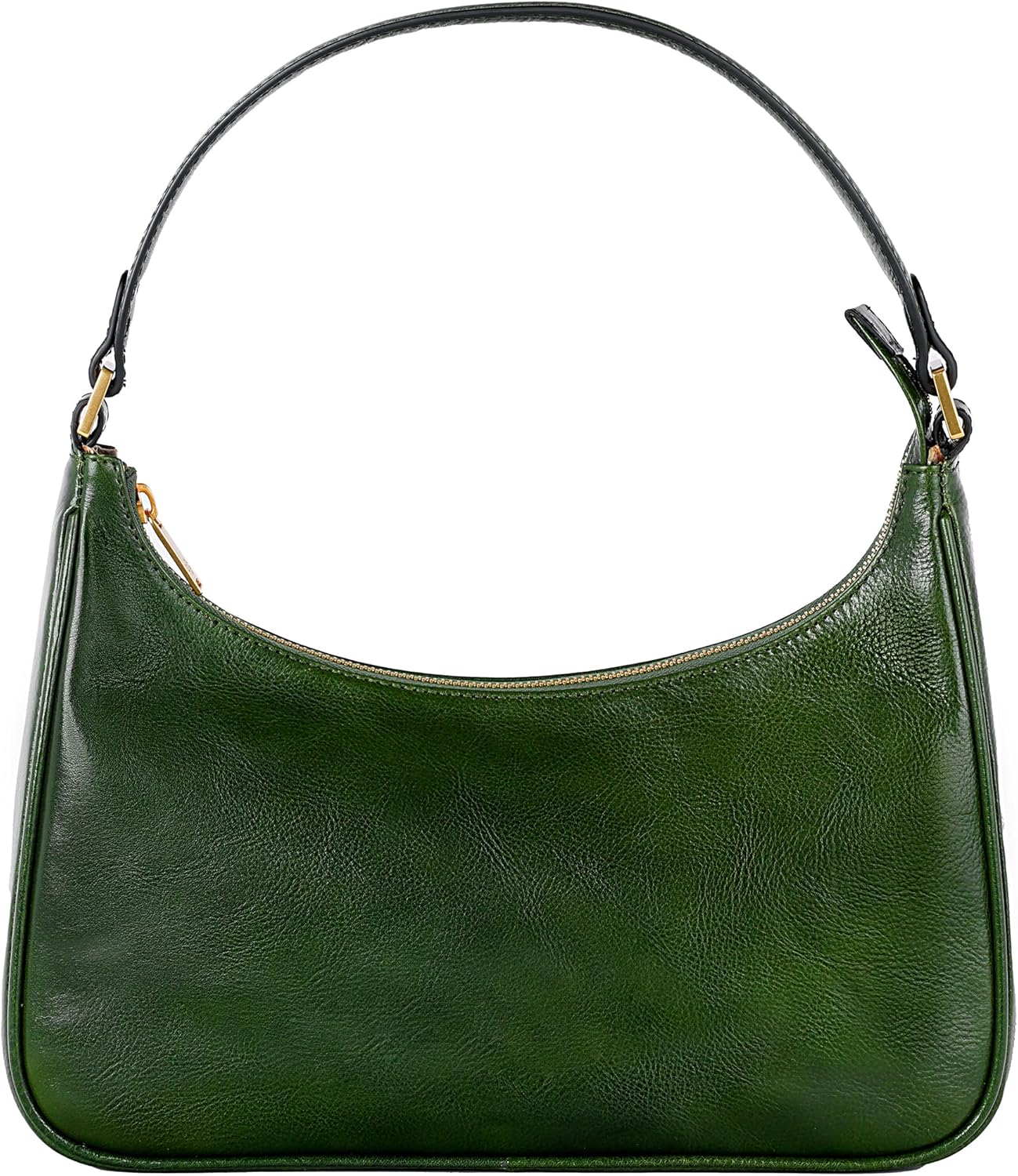 Sac à main Time Resistance - cuir pleine fleur femme - bandoulière - fermeture éclair - fabrication italienne-Lamiahaven