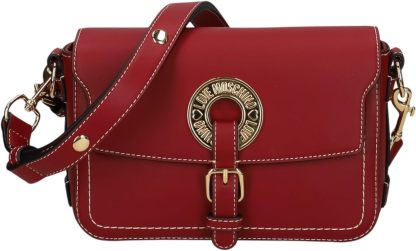 Sac à épaule Love Moschino femme - bordeaux - taille unique - doublure polyester-Lamiahaven