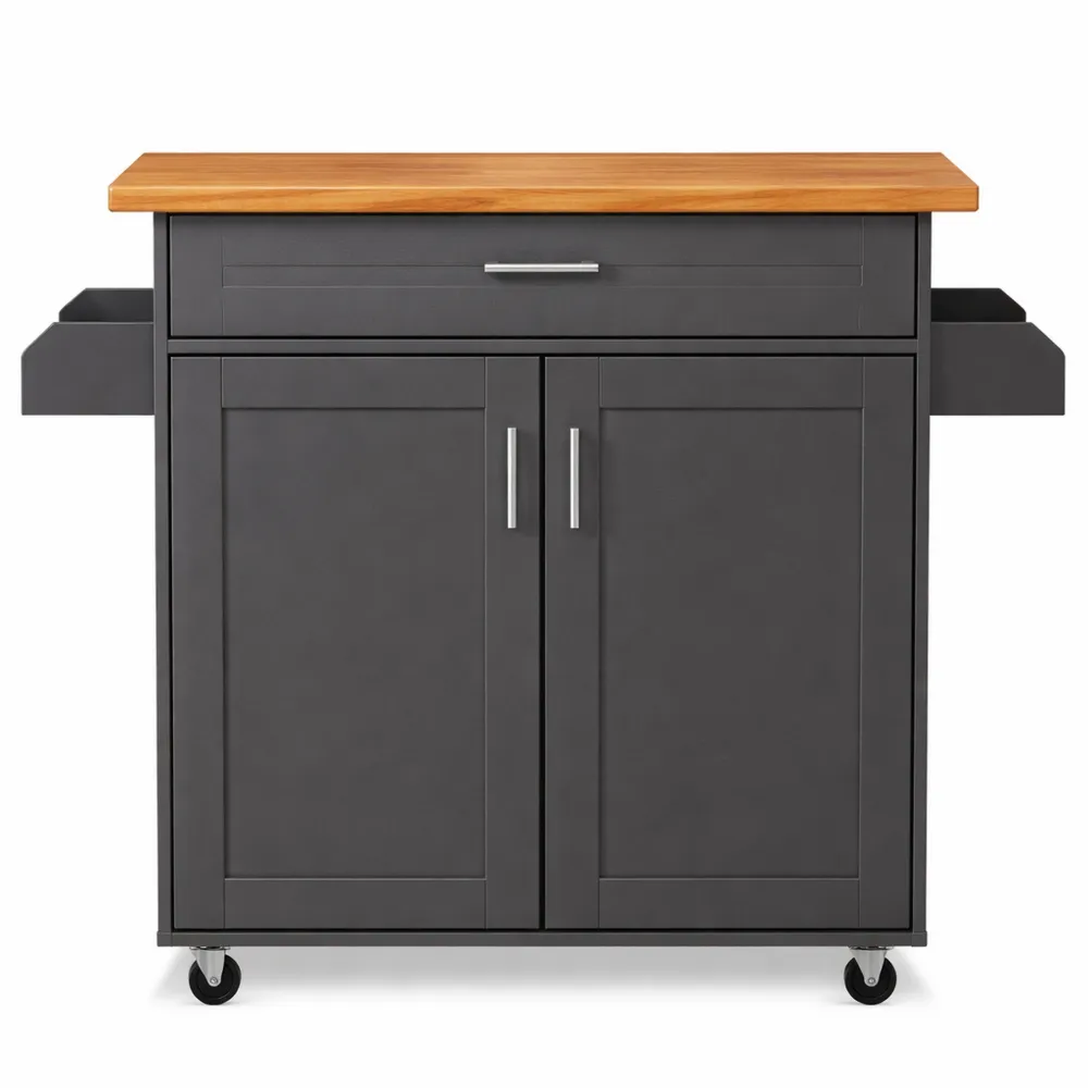 Carrello da cucina con cassetti e porta spezie