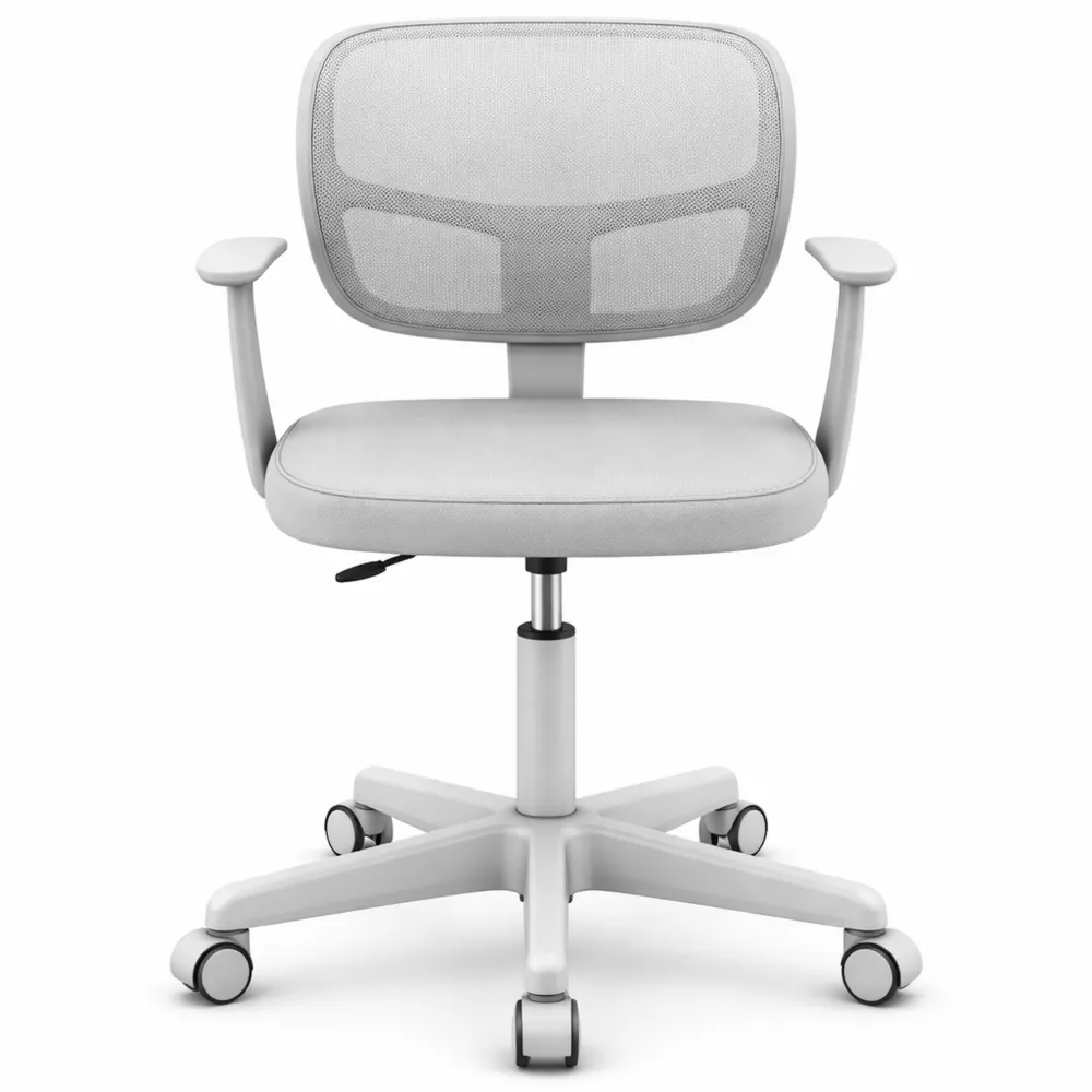 Sedia Ergonomica per Bambini, Altezza Regolabile e Rotazione a 360°, Carico 150 kg