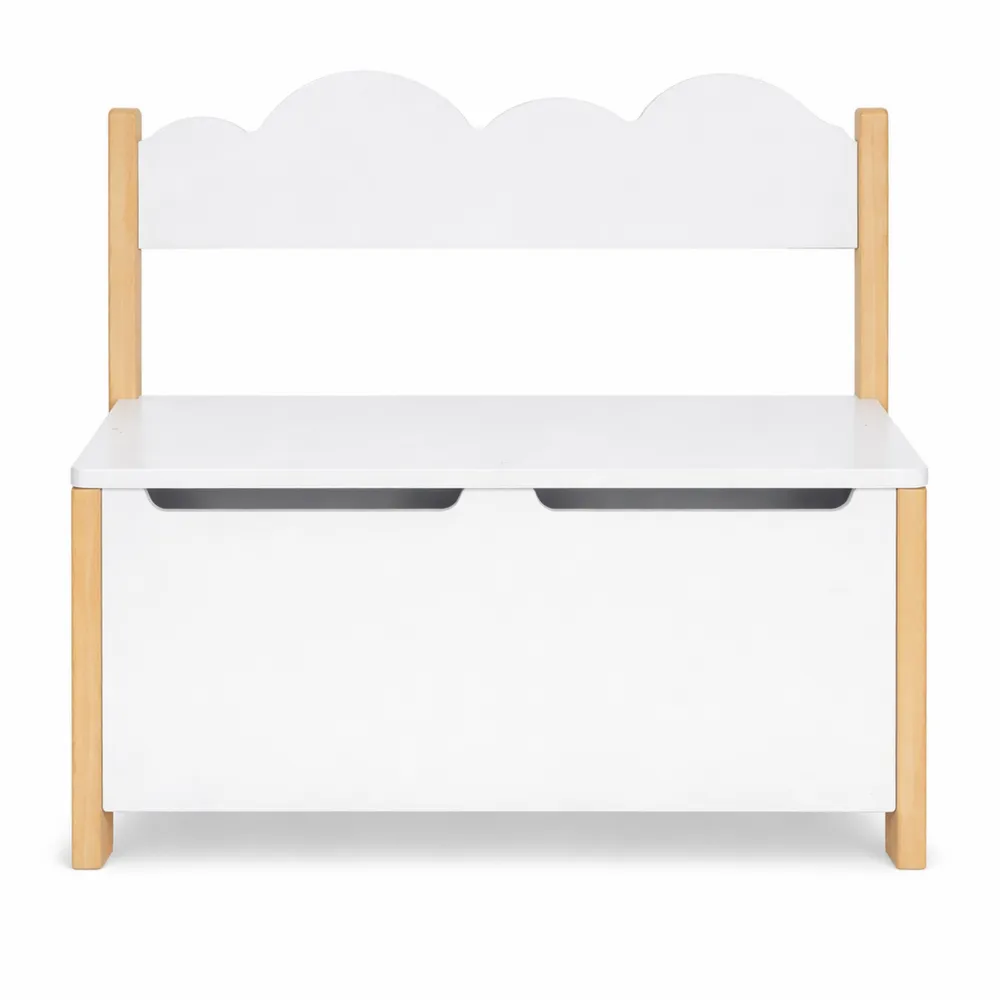 Cassapanca in Legno con Porta Giocattoli per Cameretta