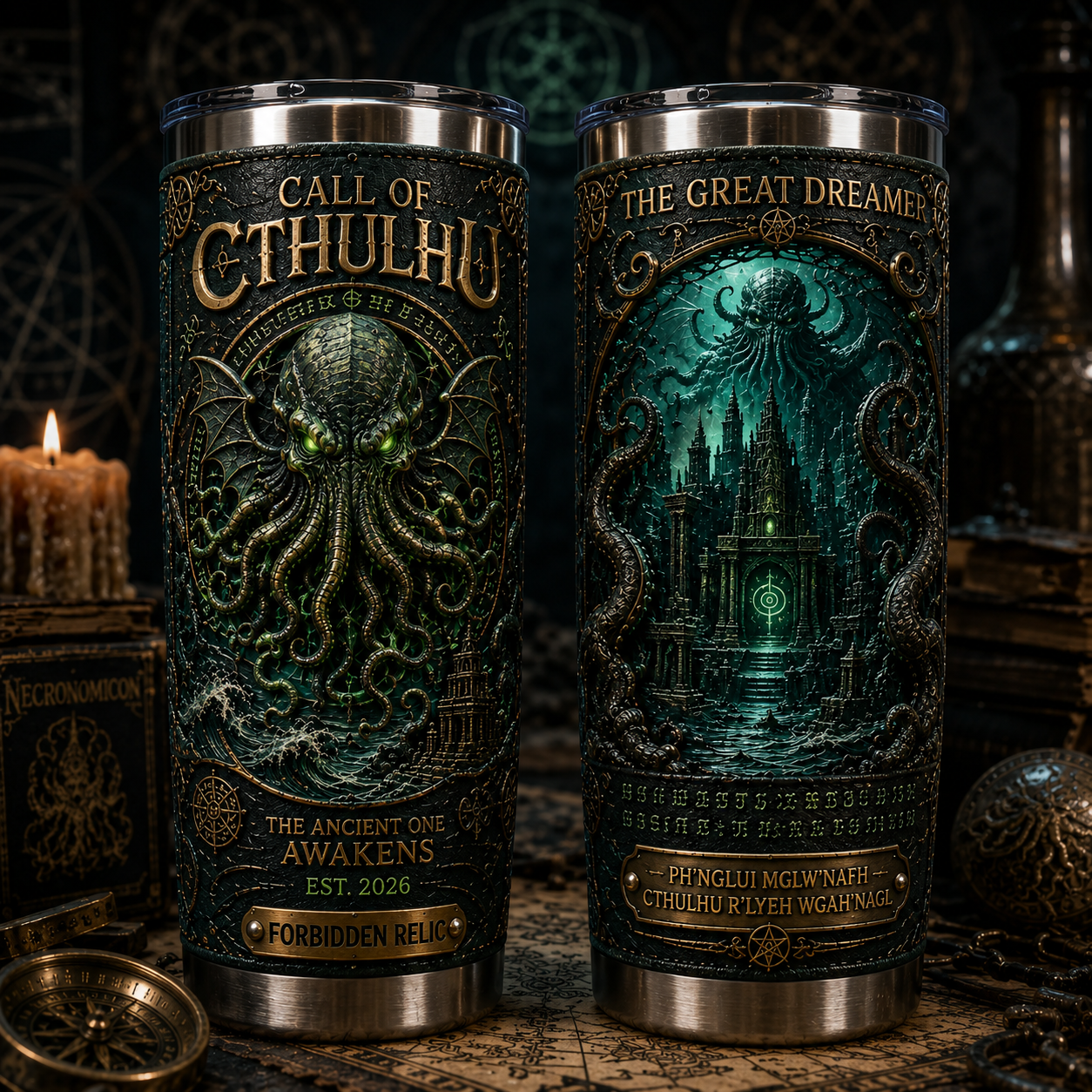 Release The Kraken Tumbler