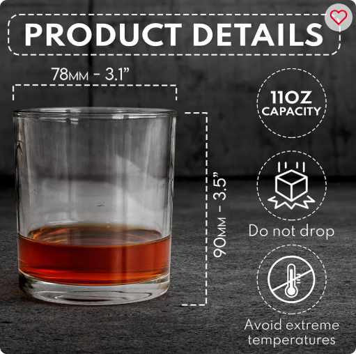 250th Anniversary American Heritage Whiskey Glass (1776–2026)