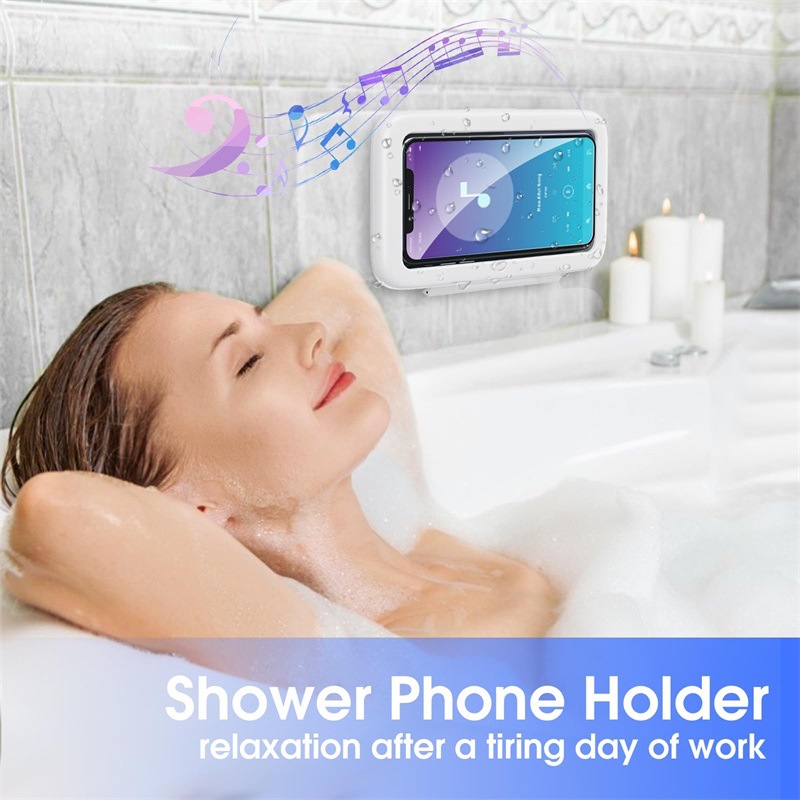 Waterproof Shower Phone Holder