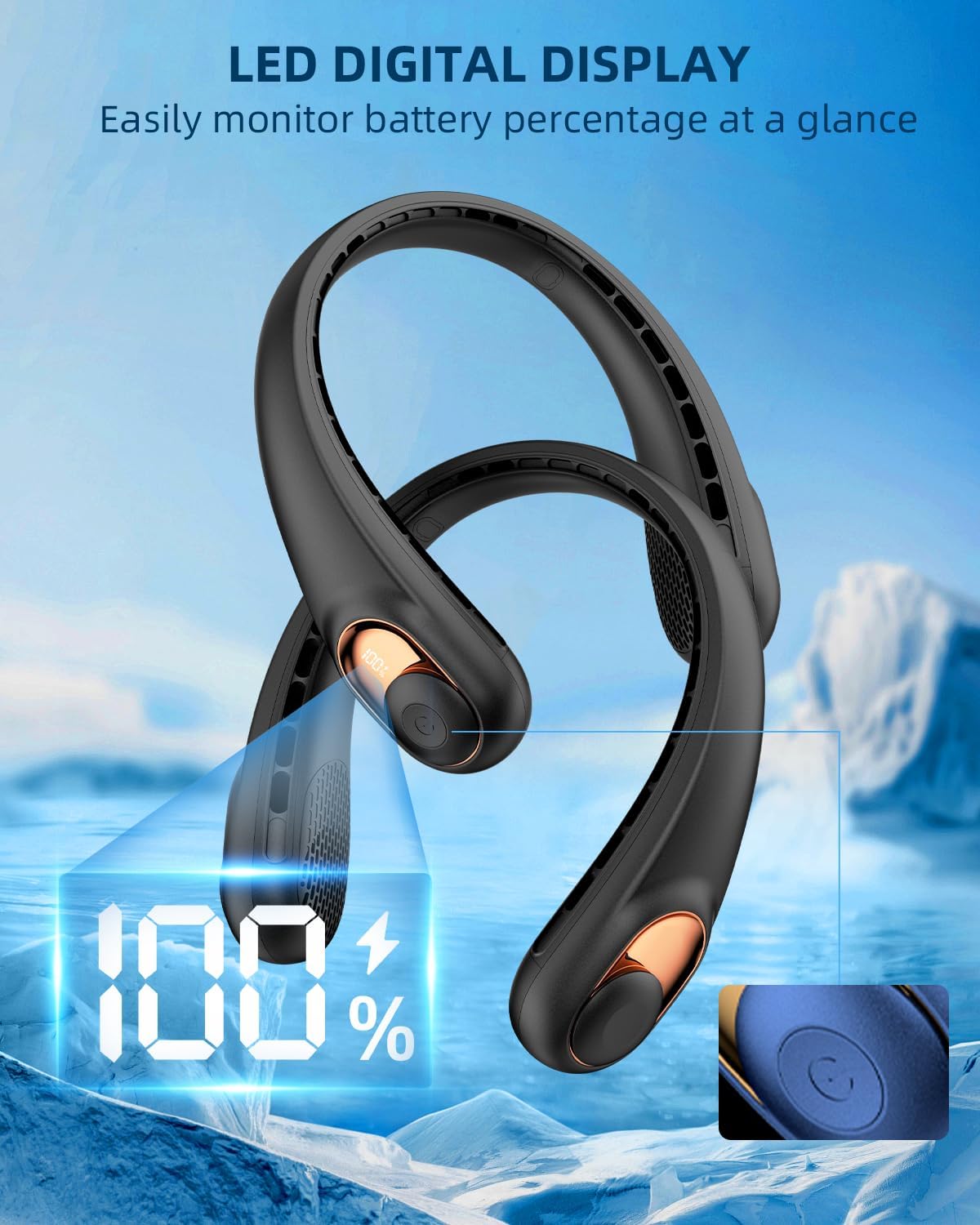 Portable Personal Neck Fan - BUY 2 FREE SHIPPING