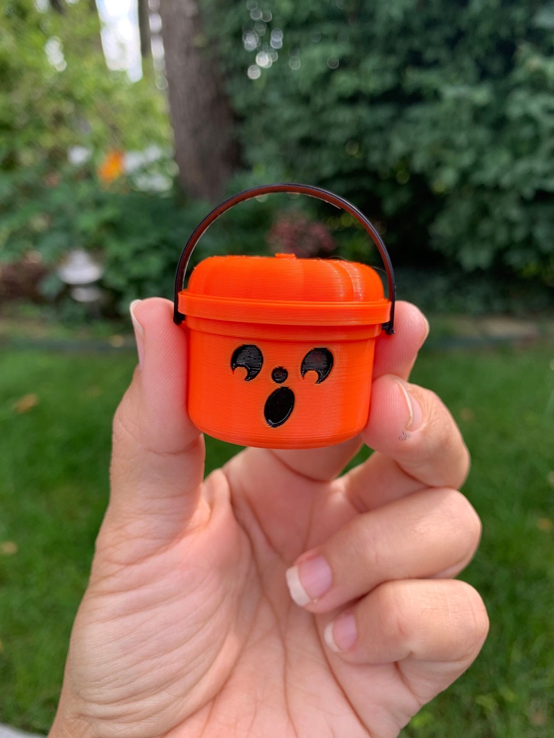 👻3D Printed Nostalgic Halloween Decoration Buckets