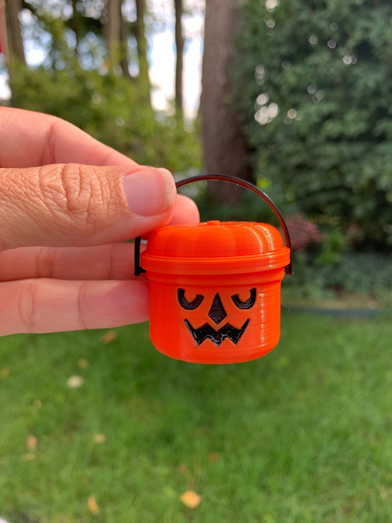 👻3D Printed Nostalgic Halloween Decoration Buckets