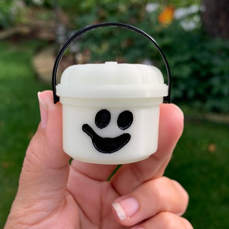 👻3D Printed Nostalgic Halloween Decoration Buckets