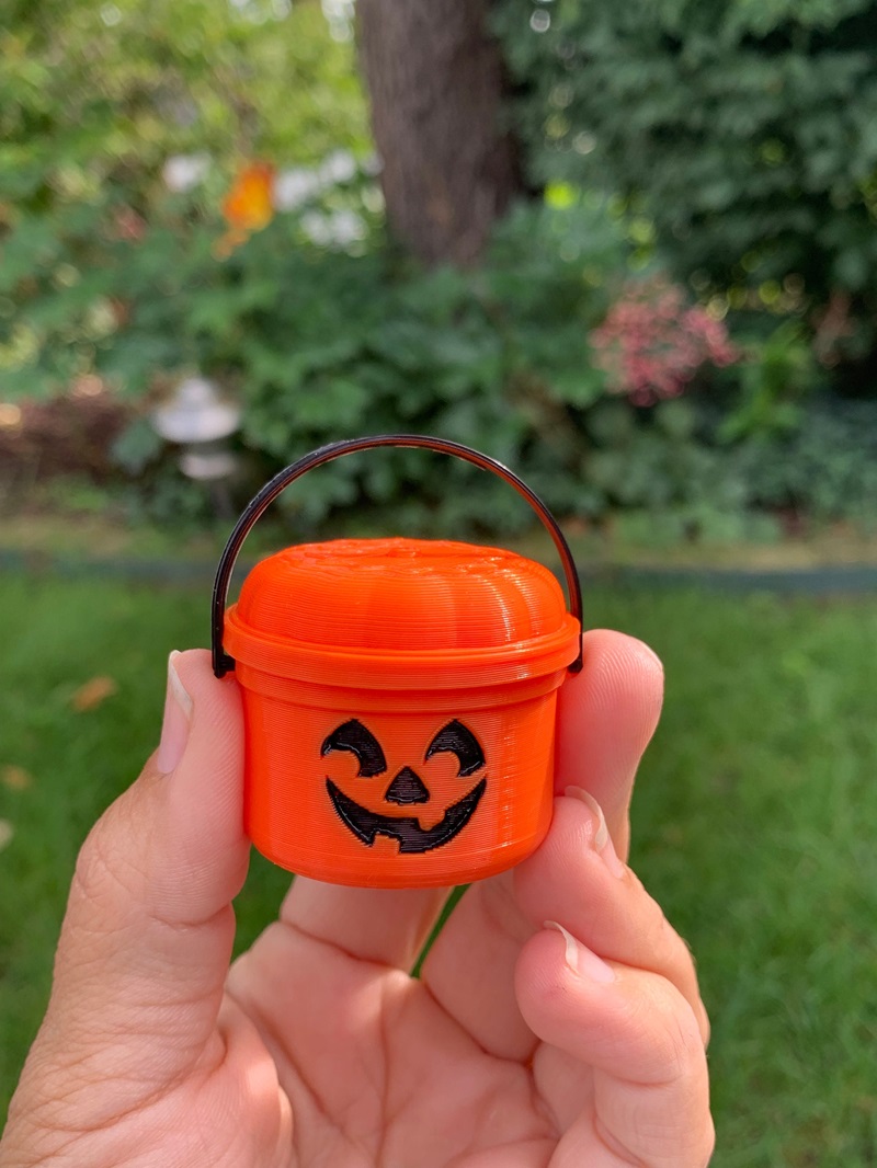 👻3D Printed Nostalgic Halloween Decoration Buckets