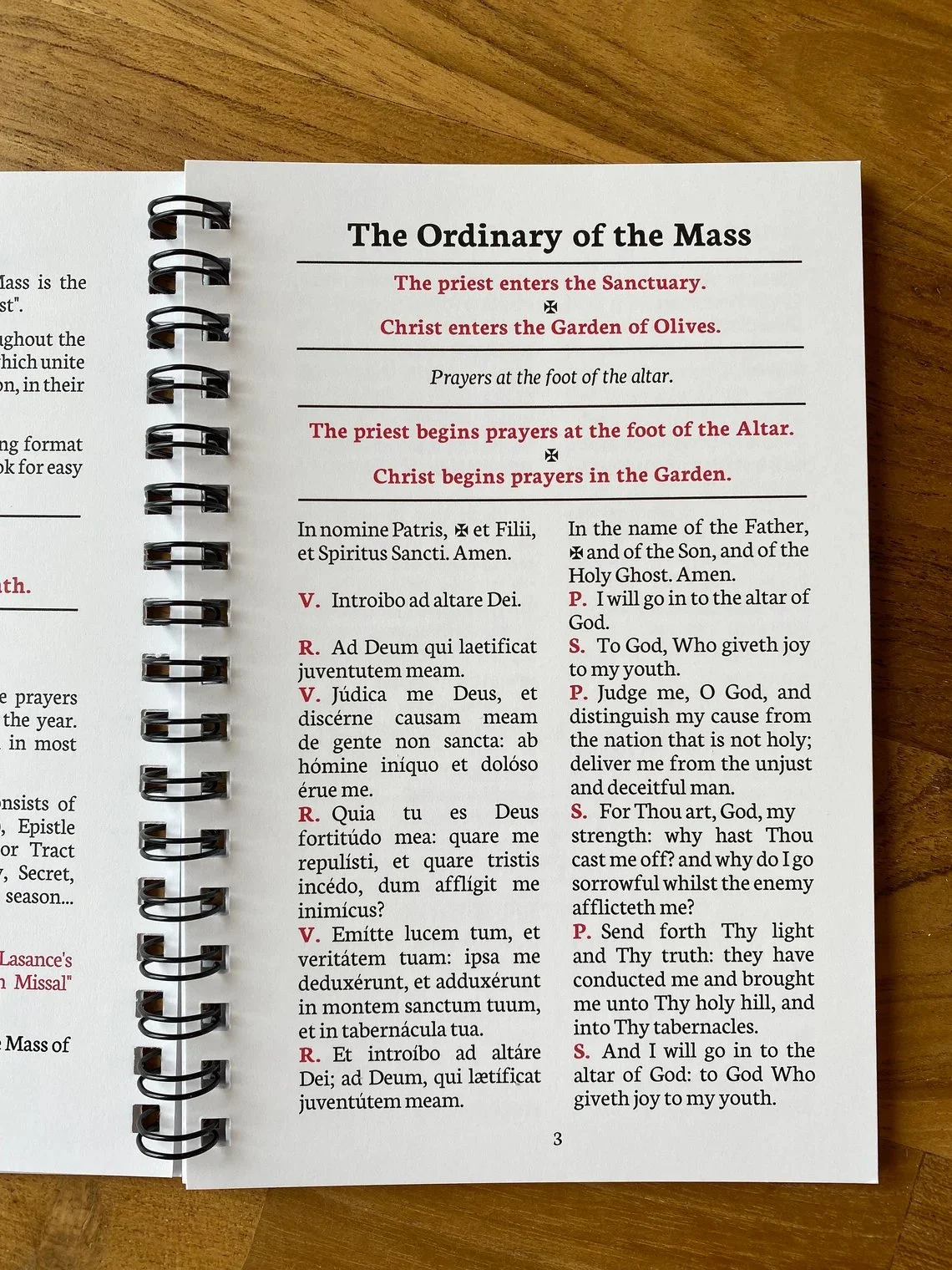 🙏Ordinary of the Traditional Latin Mass in English & Latin
