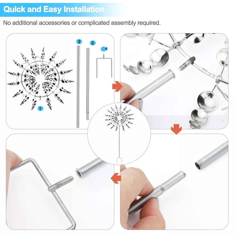 Garden Magic Kinetic Windmill