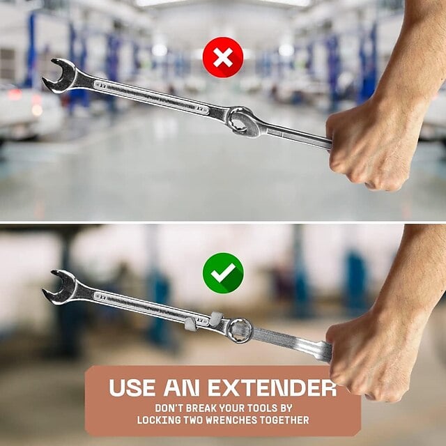 Wrench Extender Tool Bar