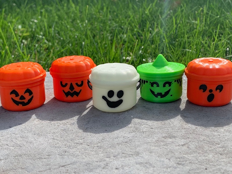 👻3D Printed Nostalgic Halloween Decoration Buckets