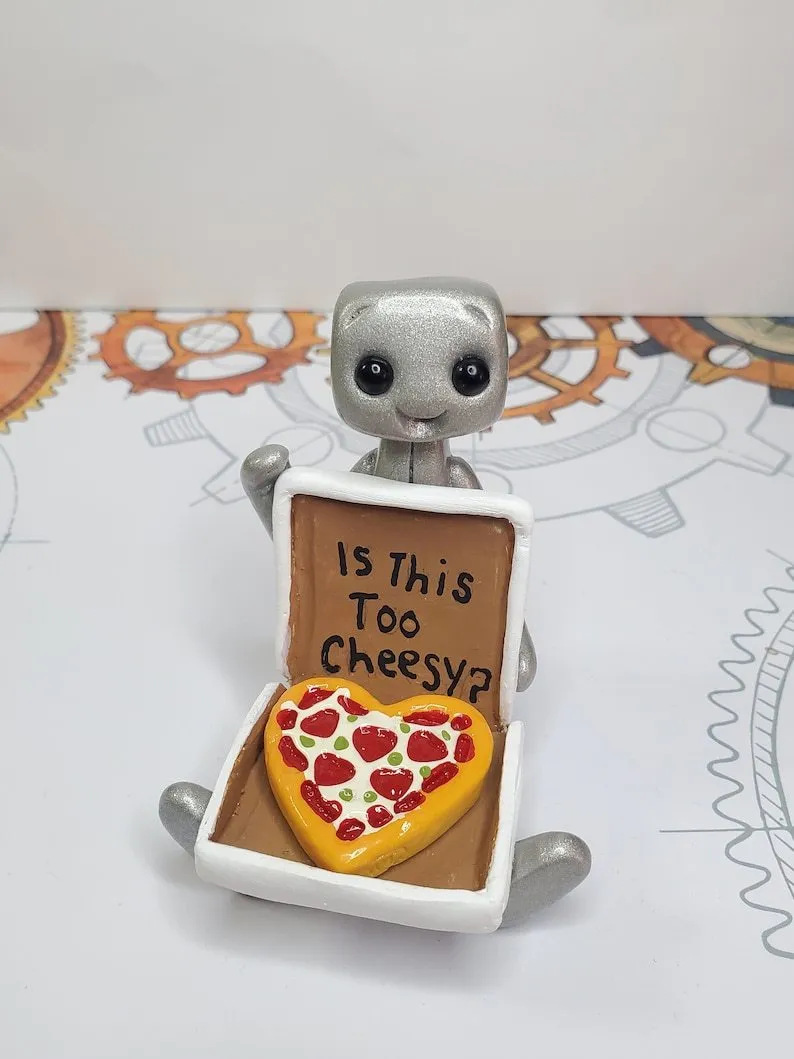 Mental Health Robot Figurine