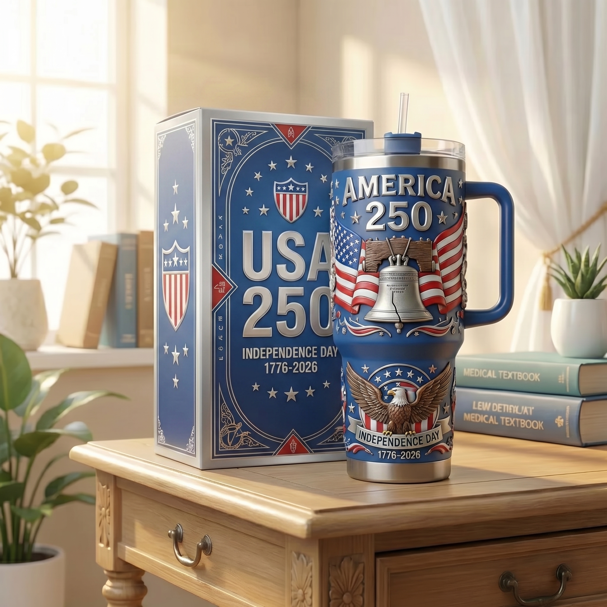 🎁 250th Anniversary Independence Day Commemorative Tumbler 🦅