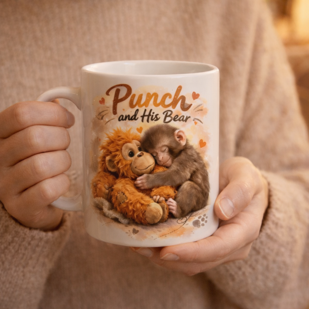 Punch and His Bear – The Ultimate "Hug in a Mug"