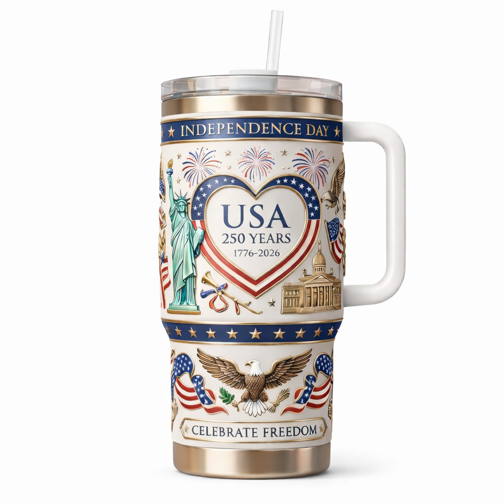 🎁 250th Anniversary Independence Day Commemorative Tumbler 🦅