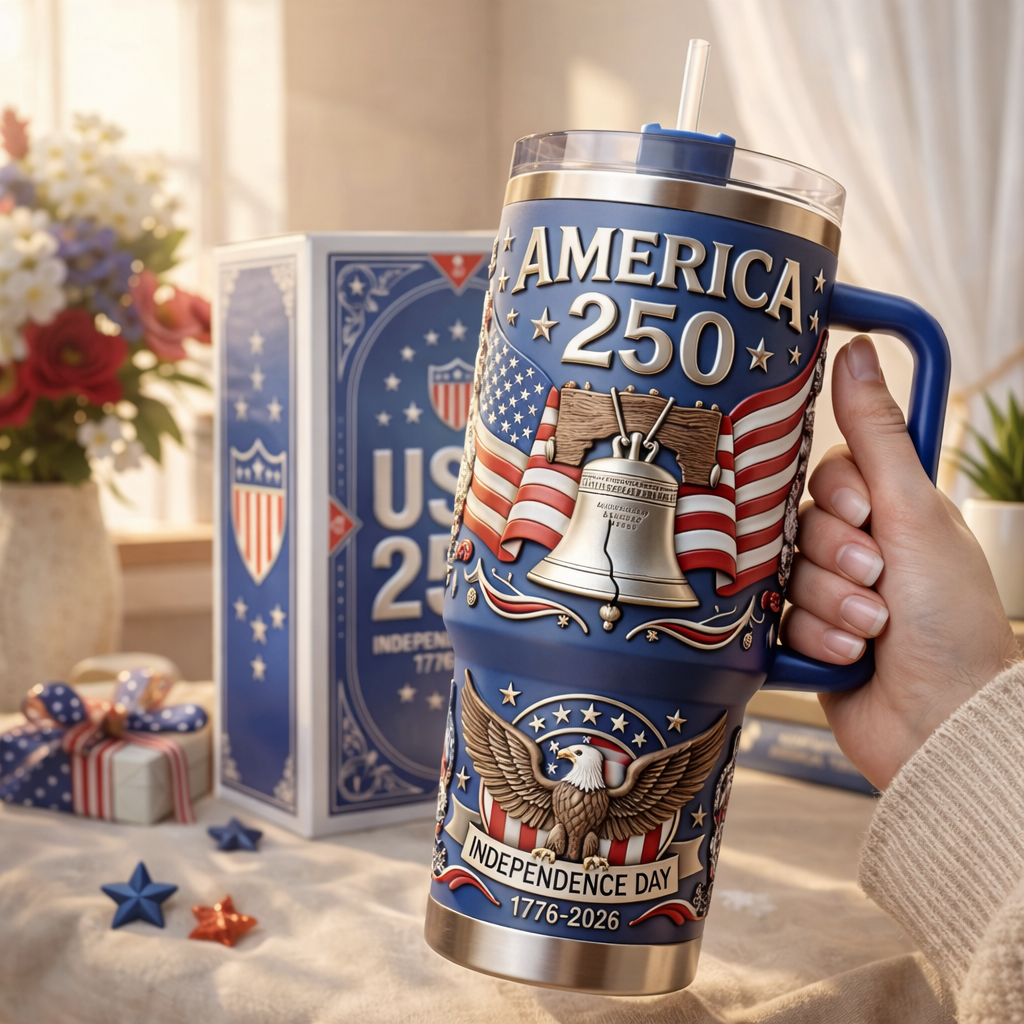 🎁 250th Anniversary Independence Day Commemorative Tumbler 🦅