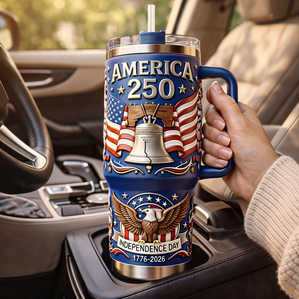 🎁 250th Anniversary Independence Day Commemorative Tumbler 🦅