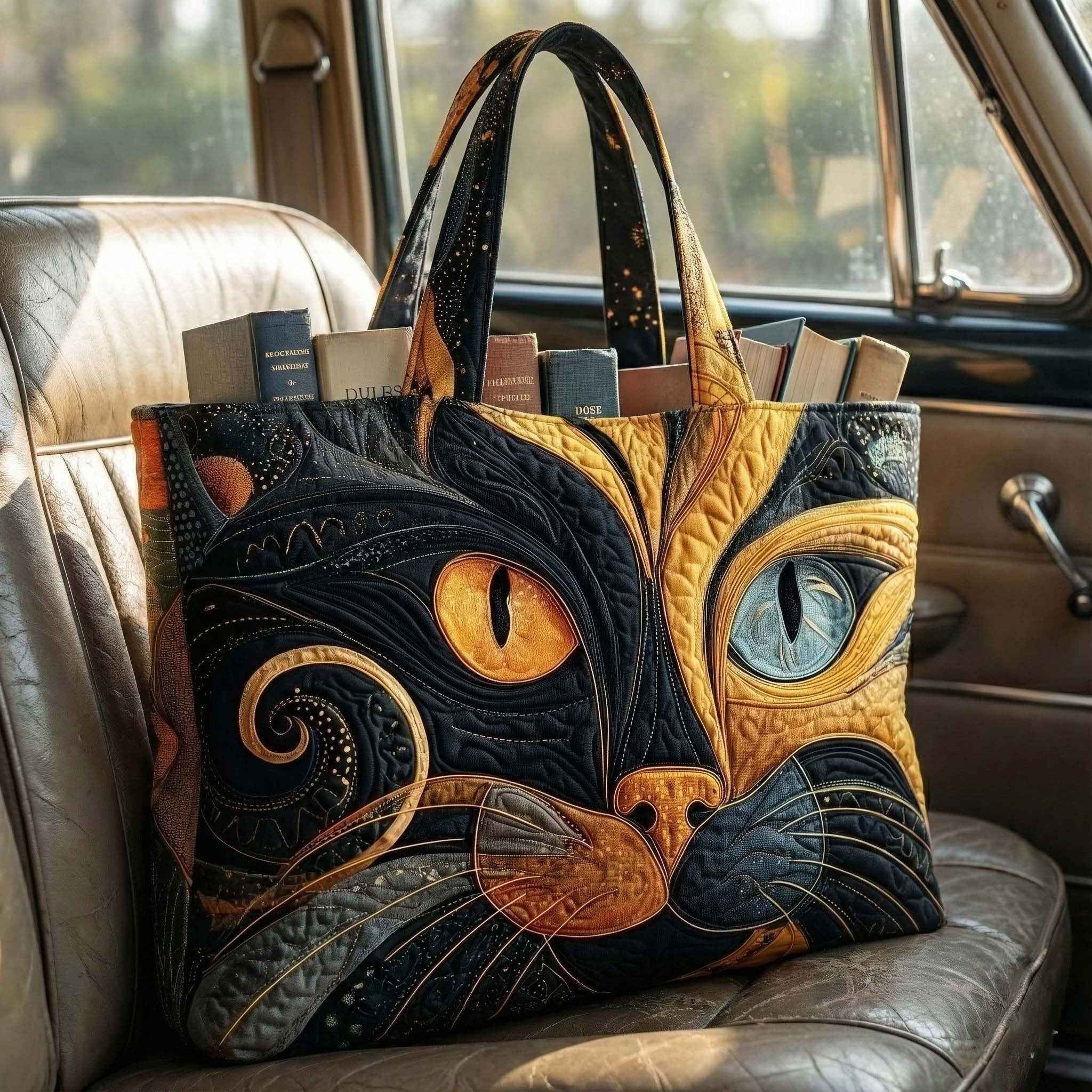 🔥 2026 Best Seller - Catitude Quilted Tote Bag