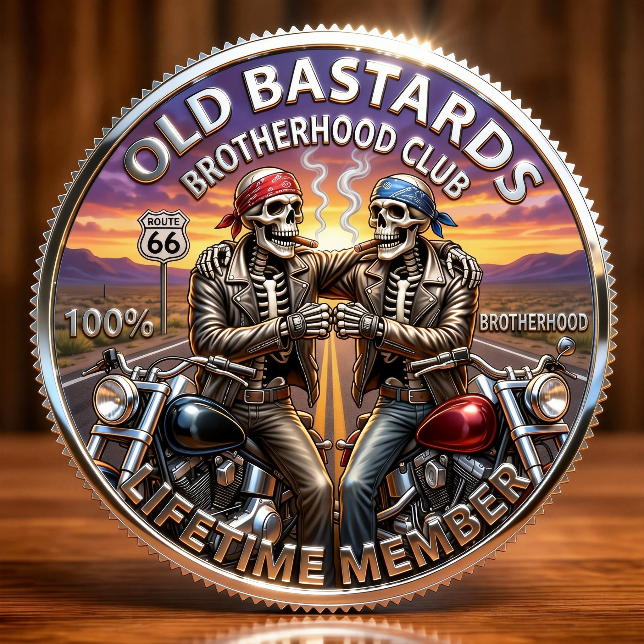 🏍️Last Day 60% OFF - Brotherhood Ride Coin