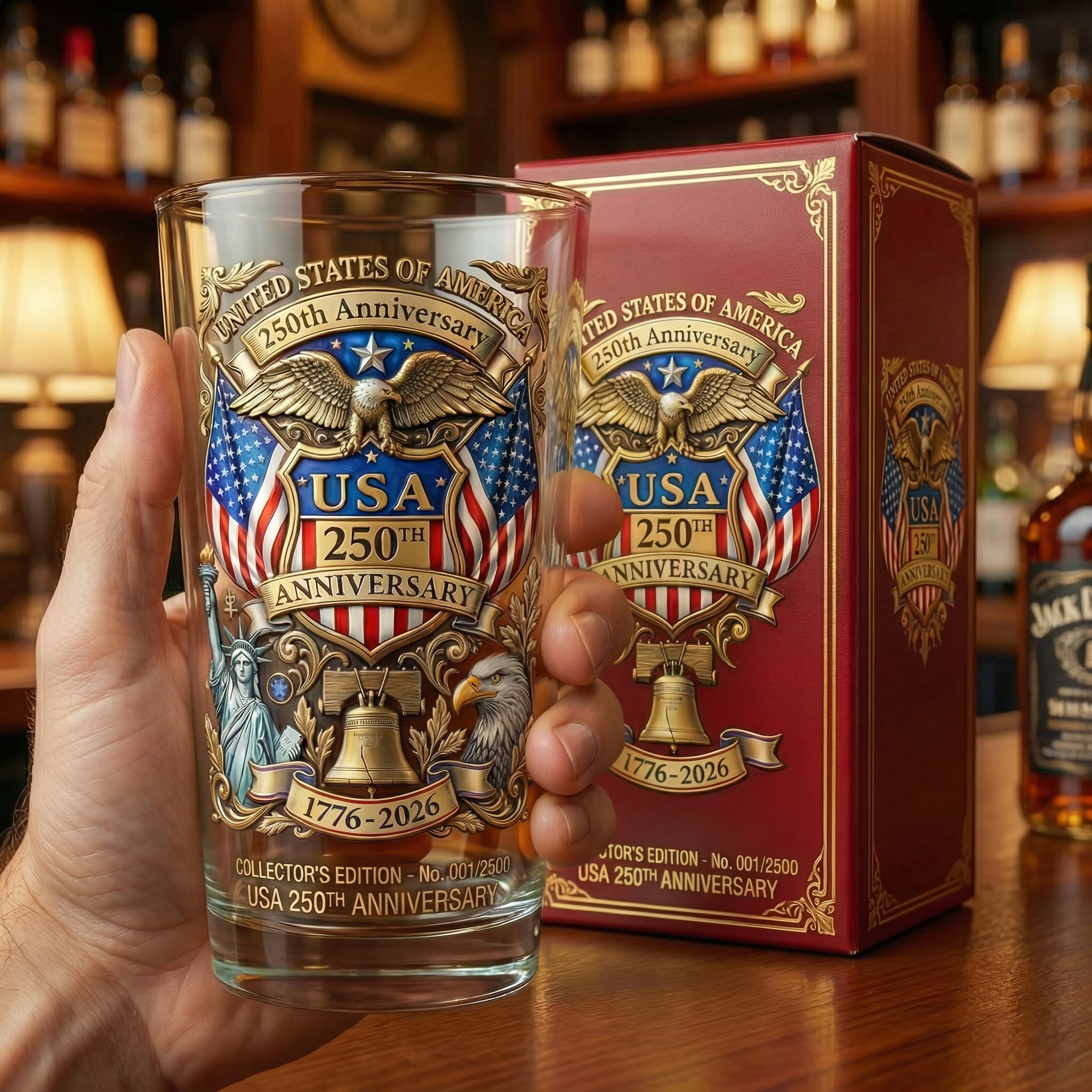 🎁 USA 250th Anniversary Collector’s Pint Glass
