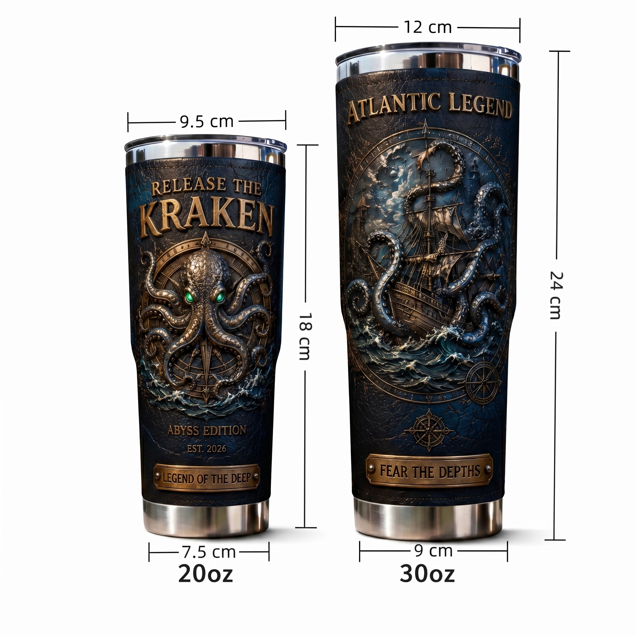 Release The Kraken Tumbler