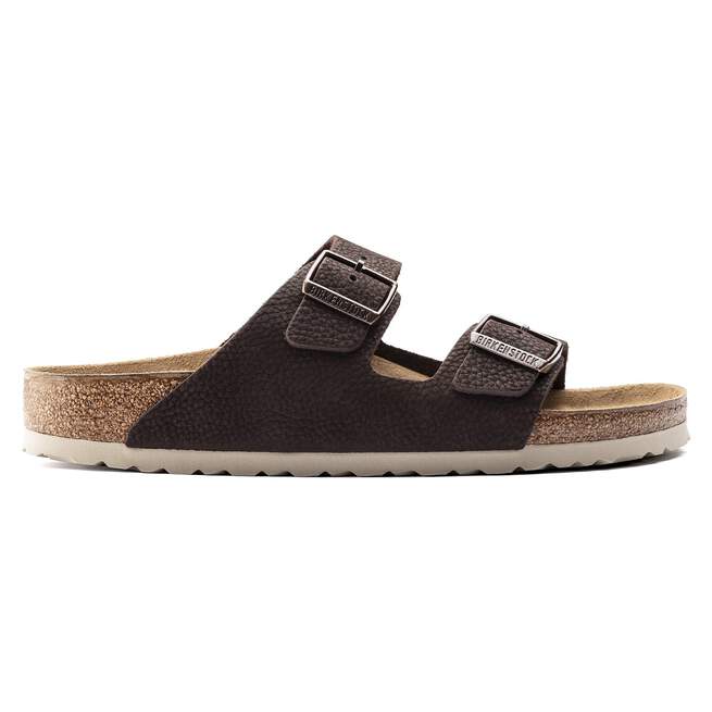 Arizona Nubuck Leather Steer Soft Brown