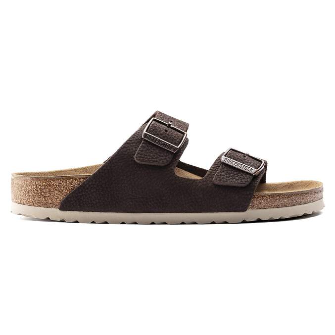 Arizona Nubuck Leather Steer Soft Brown