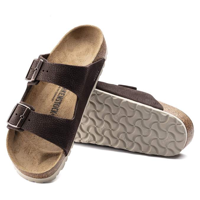 Arizona Nubuck Leather Steer Soft Brown