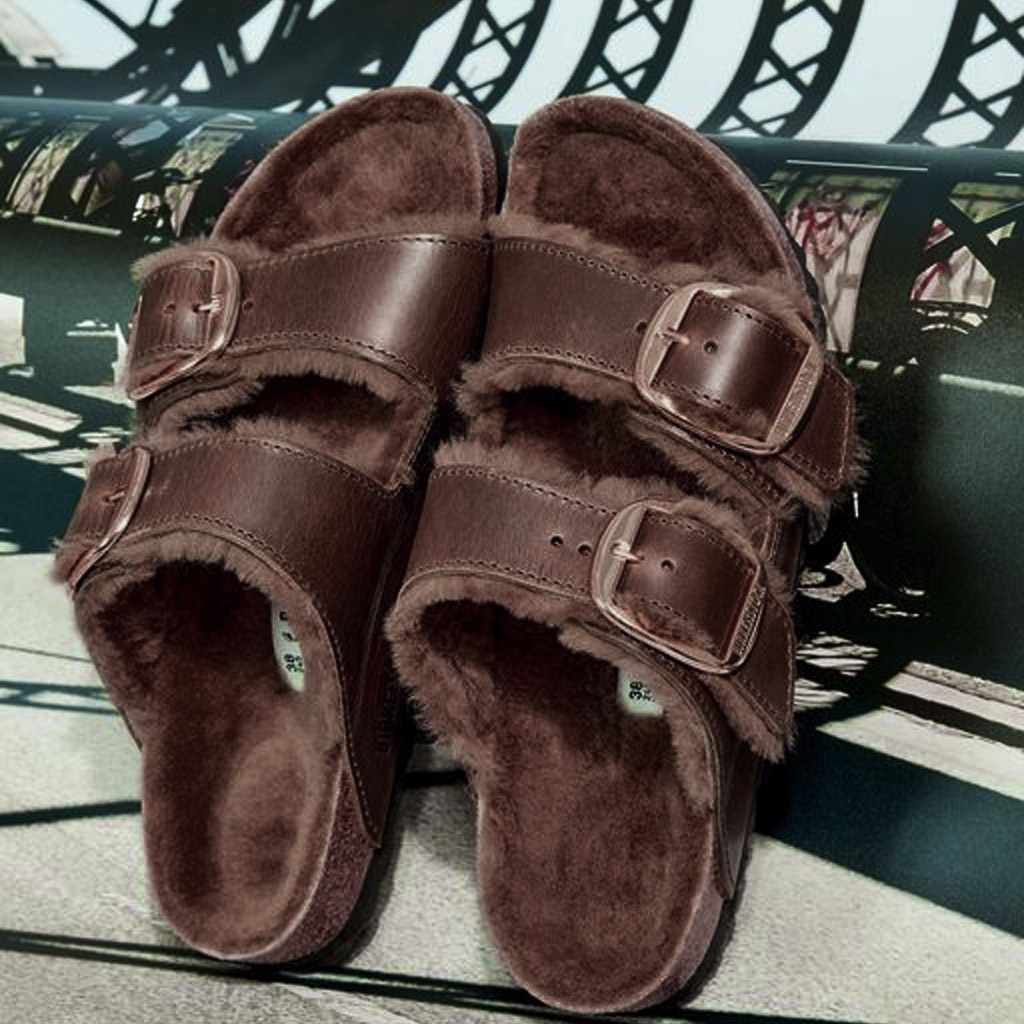 Arizona Shearling Oiled Leather Habana