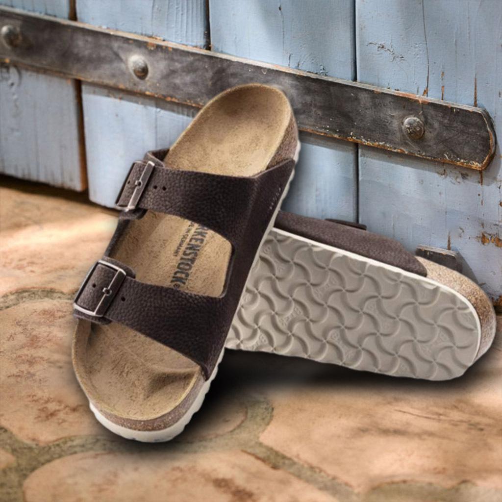 Arizona Nubuck Leather Steer Soft Brown