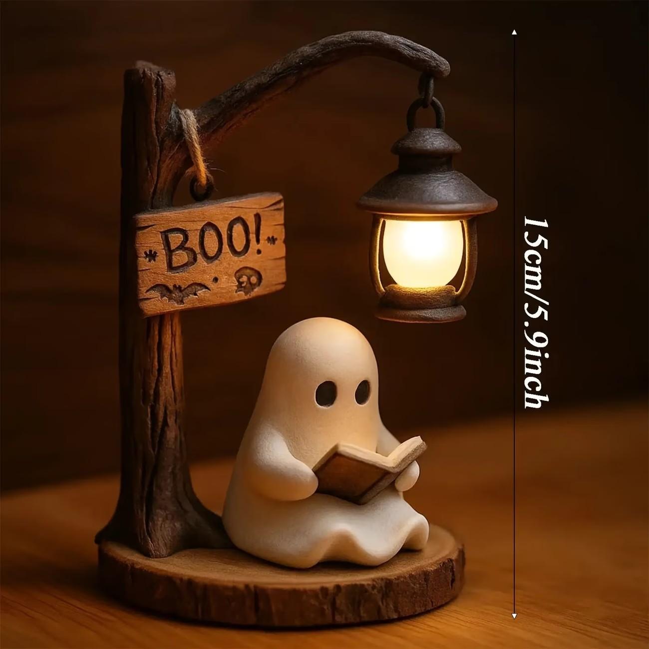 Ghost lamp for Halloween room decor