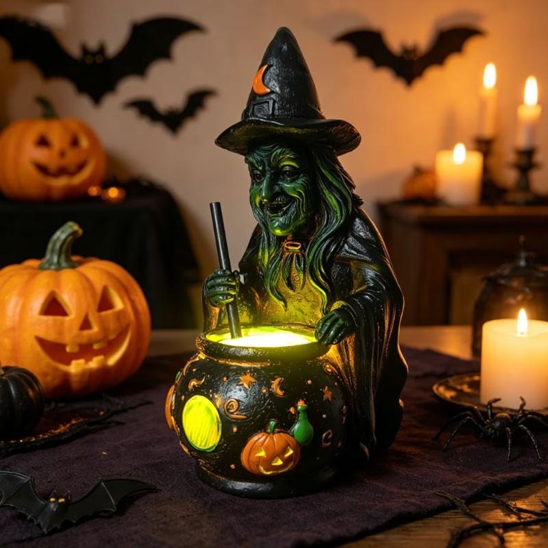Spooky Halloween bedside lamp
