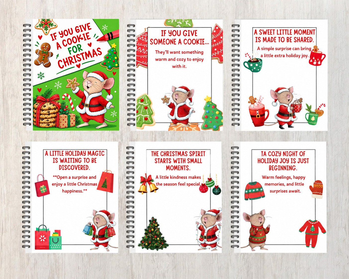 "IF YOU GIVE A COOKIE FOR CHRISTMAS" 🍪❤Christmas Gift 📘Hardcover