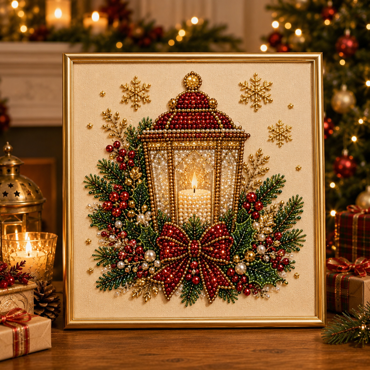 Last Day Promo: 70% OFF🧘Relaxing & Beginner-Friendly - 🎨💎DIY Christmas Pearl Diamond Painting Art Kit