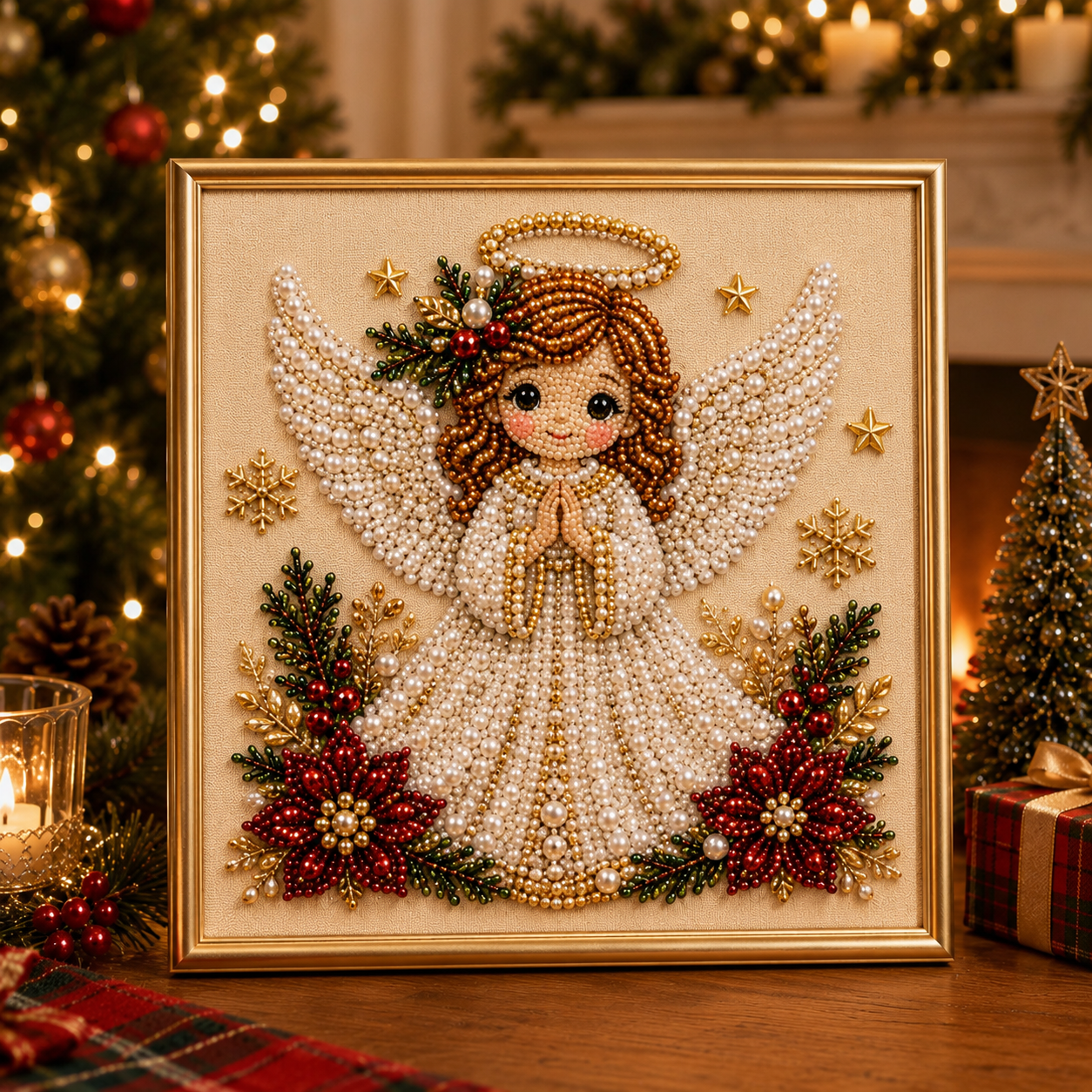 Last Day Promo: 70% OFF🧘Relaxing & Beginner-Friendly - 🎨💎DIY Christmas Pearl Diamond Painting Art Kit