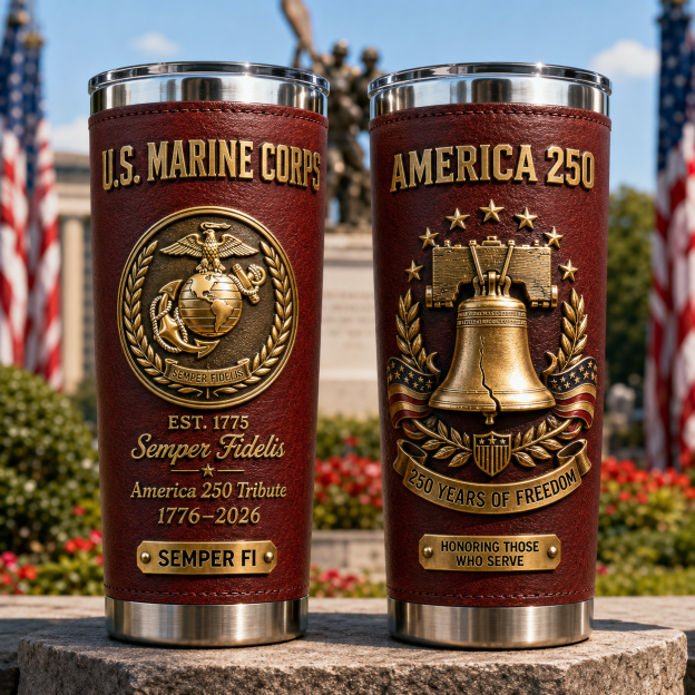 U.S. Military America 250 Tribute Tumbler Collection